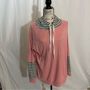 Long Sleeve Hoodie Tee- NWOT